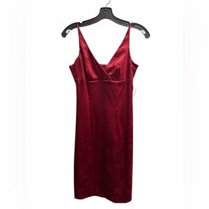 Red Vtg Windsor Dress Womens 5/6 Floral
Midi Whimsigoth Y2K